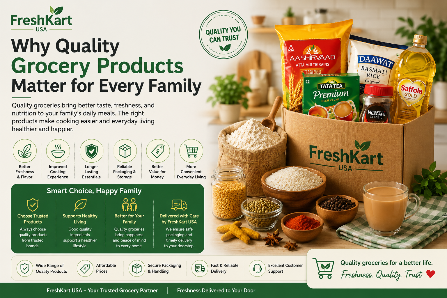 Why Quality Grocery Products Matter for Every Family