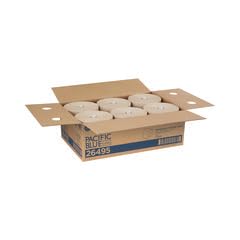 Pacific Blue Ultra 8” High-Capacity Recycled Paper Towel Rolls by GP PRO (Georgia-Pacific), Brown, 26495, 1,150 Linear Feet Per Roll