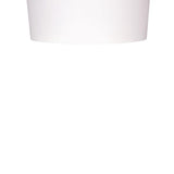 Karat [6oz - 500 ct] Paper Ice Cream Cups, Disposable Soup Bowls, Dessert Bowls for Hot or Cold Food, 96mm Rim - White (FP-GFC6W)