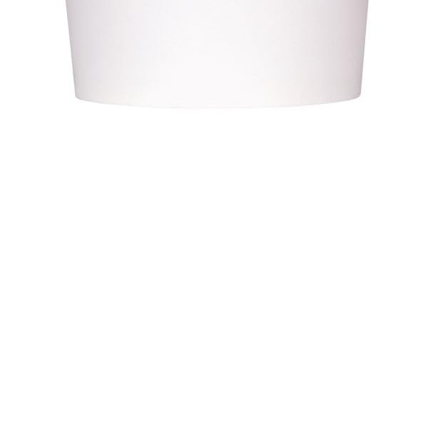Karat [6oz - 500 ct] Paper Ice Cream Cups, Disposable Soup Bowls, Dessert Bowls for Hot or Cold Food, 96mm Rim - White (FP-GFC6W)