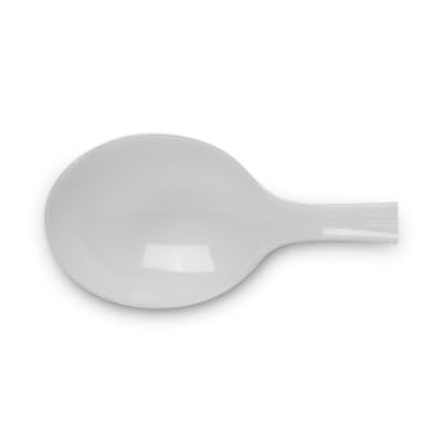 Georgia-Pacific Dixie 5.75" Heavy-Weight Polystyrene Plastic Soup Spoon by GP PRO (Georgia-Pacific), White, SH207, 1,000 Count (100 Spoons Per Box, 10