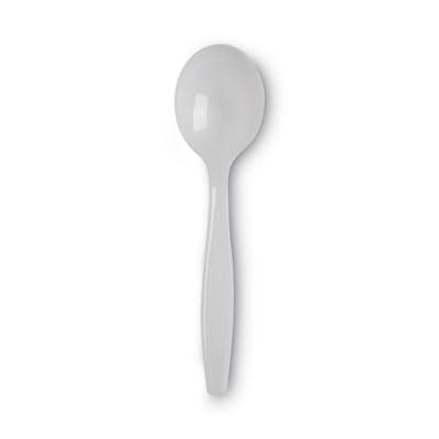 Georgia-Pacific Dixie 5.75" Heavy-Weight Polystyrene Plastic Soup Spoon by GP PRO (Georgia-Pacific), White, SH207, 1,000 Count (100 Spoons Per Box, 10