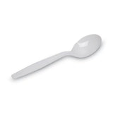 Georgia-Pacific Dixie 5.75" Heavy-Weight Polystyrene Plastic Soup Spoon by GP PRO (Georgia-Pacific), White, SH207, 1,000 Count (100 Spoons Per Box, 10