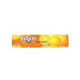 Sugus Fruity Tasty Sweet Chewy Candy Mix Flavored Orange, Raspberry, Green Apple and Blackcurrant [Pack of 8 Bars ]