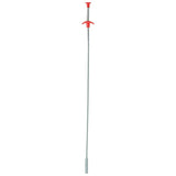 MS-329 Hand Press Type Pipeline Dredge Device Drainage Pipe Sewer Clean Hook Toilet Bathroom Kitchen Drain Cleaning Tools 600mm