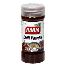 Badia Chili Powder, 2.5 oz - Bold and Smoky Blend with Mild Heat - Ideal for Tacos, Chili, Soups & Rubs