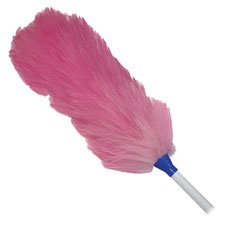 Lambswool Duster, White - 33 in.