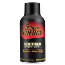 5 Hour Energy Extra Strength Shot, 2 Fl. Oz. - 48per Case
