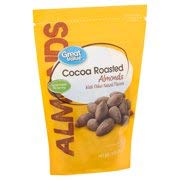 Great Value Cocoa Roasted Almonds, 14 Oz. (Pack of 6)