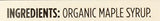365 by Whole Foods Market, Organic Grade A Amber Maple Syrup, 12 Fl Oz