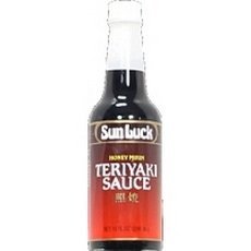 Sun Luck Sauce, Honey Teriyaki, 10-Ounce (Pack of 6)
