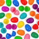 Pre-filled Plastic Easter Eggs Chocolate Candy Basket Stuffers, Hershey MM Mars 25ct