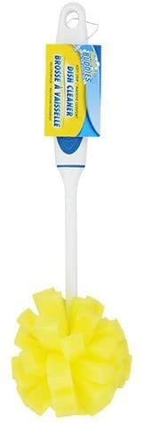 Scrub Buddies Dish Cleaning Sponges, Blue/Yellow