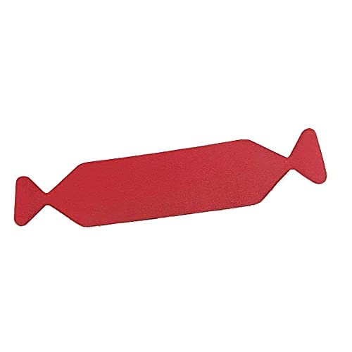 RimPro-Tec Anti-Scratch Waterproof X 10 Squeegee Cloths - 10 X10 Cm Red Felt Layer Protectors - Stop Scratches When Applying PPF, Vinyl, and Tint