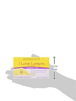 Bigelow Tea Bags, I Love Lemon, 20 Count (pack of 3)