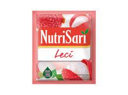 NutriSari Leci Lychee Instant Drink Powder 10-ct, 110 gram (Pack of 2)