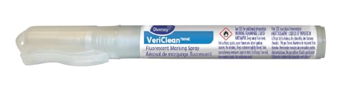 Diversey 101102924 VeriClean Fluorescent Marking Spray, for VeriClean Black Light Disinfection Validation System, 1-Spray Pen