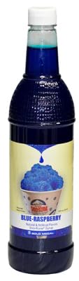 25OZ BLU Raspberr Syrup