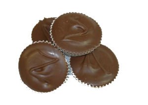 Wockenfuss Candies Jumbo Milk Peanut Butter Cups, 3 Pieces