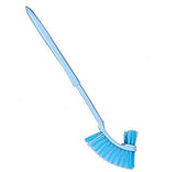 MINI DEER Toilet Brush Soft Bristle Kinsky Strong Bristles Good Grips Hideaway Compact Long Brush for Bathroom Toilet The Rim Bowl Brush Pure Clean in