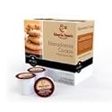Gloria Jean's K-Cups Macadamia Cookie Coffee, 18ct(Case of 2) by gloria