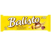 Balisto 9 Barres Chocolatées Lait Miel Amandes 180g
