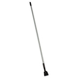Rubbermaid Commercial RCPM146 Snap-On Fiberglass Mop Handle, 60quot, Gray/Black