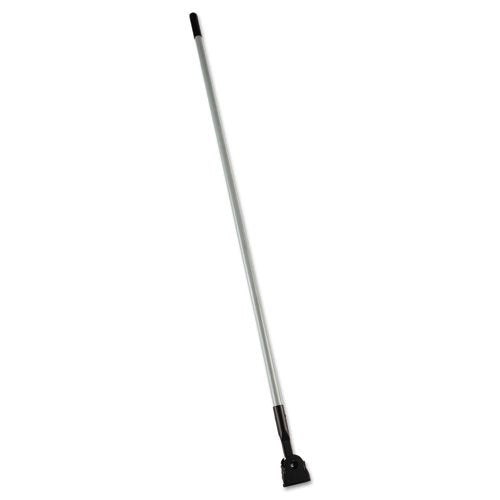Rubbermaid Commercial RCPM146 Snap-On Fiberglass Mop Handle, 60quot, Gray/Black