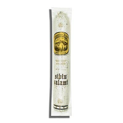 Sibiu Salami, Vacuum Packed, Long (Bende) apprx. 1.9 lbs (1)
