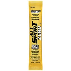 All Sport Powder Hydration Stick, Zero Calorie, Performance Electrolyte Drink Mix, Sugar Free, 2x Potassium, Strawberry Banana, 50 CT