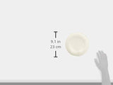 Nicole Home Collection 200 Count Everyday Dinnerware Paper Plate, 9-Inch, White