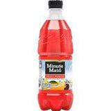 Snackur Minute Maid Fruit Punch,20 oz Bottle,8 Pack, In Snackur Safe ship Box