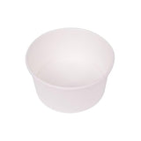 Karat [6oz - 500 ct] Paper Ice Cream Cups, Disposable Soup Bowls, Dessert Bowls for Hot or Cold Food, 96mm Rim - White (FP-GFC6W)