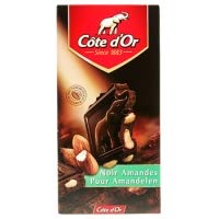 Cote D'Or Cote D’Or Chocolat Noir et Amandes Entieres 180g