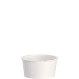 Solo VS606X-02050 6 oz White Vs DSP Paper Food Container (Case of 1000)