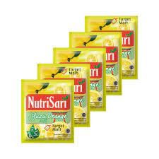 NutriSari Yuzu Orange Instant Drink Powder 10-ct, 110 gram (Pack of 2)