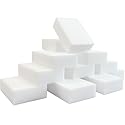 50pcs Magic Sponge Eraser Extra Thick Long Lasting Melamine Cleaning Sponge Bulk - Multi-Surface Electric Wash Foam Cleaning Pads - Bathtub, Floor