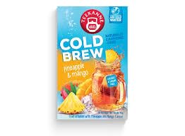 Cold Brew Tea, Pineapple and Mango Flavor by Teekanne 18 sachets
