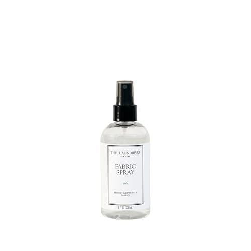The Laundress Isle Fabric Spray, Wrinkle Release and Linen Spray, Upholstery Fabric Refresher, Coastal Inspired Scent, 8 Fl Oz