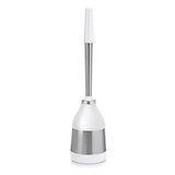Polder Belle Design Toilet Brush Caddy with Optimized Brush Head for Hard-to-Reach Places