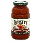 Francesco Rinaldi Tomato, Garlic, & Onion Chunky Garden Pasta Sauce 24 oz (Pack of 12)