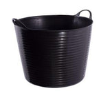 Tubtrugs SP42GBK Flexible Black Gorilla Large 38 Liter/10 Gallon Capacity