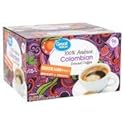 Great Value 100% Arabica Colombian Coffee Pods, Medium-Dark Roast, 96 Count- 0.33 each (Pack of 1)