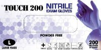 Touch 200 Nitrile Exam Glove (large)
