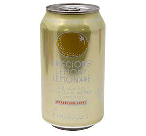 Frannie's Sparkling Beverage- Zero Calories & Sugar, Aspertame Free: 8-Pack 12 fl. oz. Cans (Lucious Lemonade)
