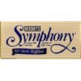 Hershey's, Symphony Bar, Creamy Milk Chocolate w/Almonds & Toffee Chips, 6.8oz Bar (Pack of 6)