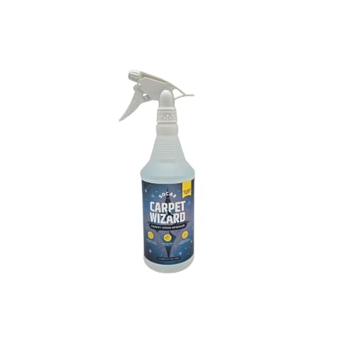 SOCAR Carpet Wizard Carpet Stain Remover, Fast Acting Liquid Formula, Safe for Pets and Kids, Removes Organic Stains