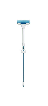 Quickie Automatic 9-Inch Head Roller Mop with Hand Squeeze Feature 54 Inch Length for Home/Bathroom/Kitchen/Tile/Hardwood/House Floors/ Alloy Steel