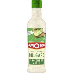 Amora Sauce Bulgare Concombre, Ail, Aneth 38cl (Amora Bulgarian Cucumber, Garlic, Dill Sauce 38cl)