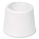 Boardwalk Floor Caddy for Spiral Toilet Bowl Brush, White, No Tip Design, Convenient, Easy to Clean